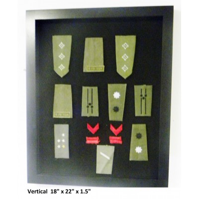 Patches Display case / Millitary / Police / Horses Patches Shadow box Cabinet SM   332729800470
